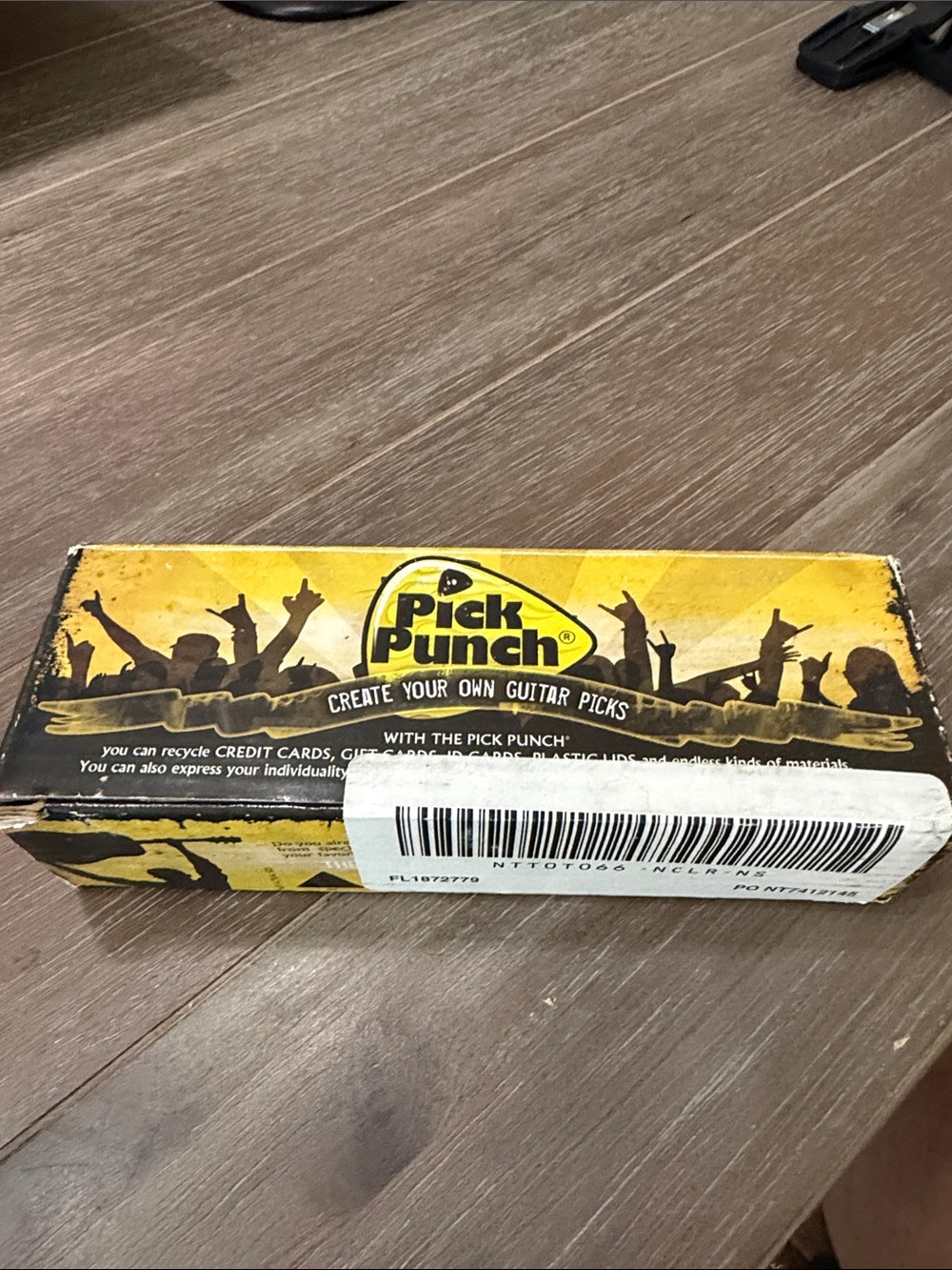 Pick Punch Guitar Pick Maker - Yellow Box